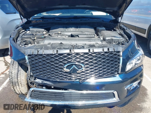 2017 Infiniti QX80 with VIN JN8AZ2NC9H9431960, listed as a IAAI auction lot 41725582 with Not provided miles and . Bid and sale history available at DreamBid. Image 10.