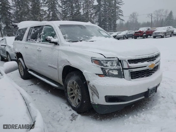 2019 Chevrolet Suburban LT with VIN 1GNSKHKC6KR191177, listed as a IAAI auction lot 41555402 with NaN miles. Bid and sale history available at carsss.com. Image 1.