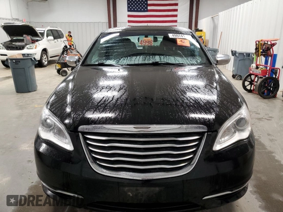 2013 Chrysler 200 Limited with VIN 1C3CCBCB5DN721554, listed as a Copart auction lot 49974185 with 162,668 mi miles and Salvage Title. Bid and sale history available at carsss.com. Image 5.