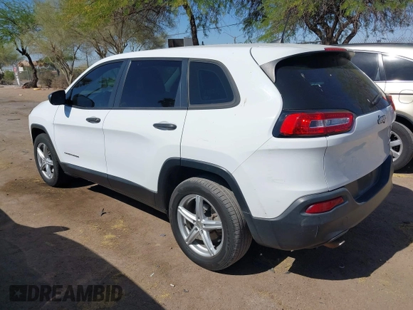 2016 Jeep Cherokee Altitude with VIN 1C4PJLAB2GW212337, listed as a IAAI auction lot 42148601 with 156,012 mi miles and . Bid and sale history available at DreamBid. Image 3.
