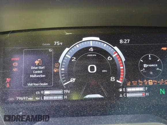 2022 Toyota Tundra 1794 Edition with VIN 5TFMA5DB0NX009609, listed as a IAAI auction lot 42063639 with 79,697 mi miles and . Bid and sale history available at DreamBid. Image 15.