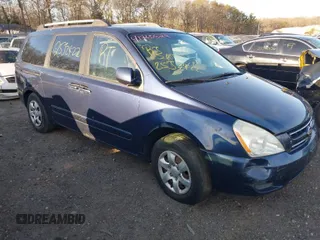 2006 Kia Sedona LX with VIN KNDMB233266051437, listed as a IAAI auction lot 41760622 with 999,999 mi miles. Bid and sale history available at carsss.com. Image 1.