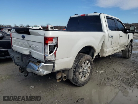 2021 Ford F-350 XL z VIN 1FT8W3BT6MEE15343, wystawiony jako Copart lot #47465165 z przebiegiem 233 768 mil mil oraz Szkoda całkowita • Salvage title. Historia ofert i sprzedaży dostępna na DreamBid. Obrazek 3.