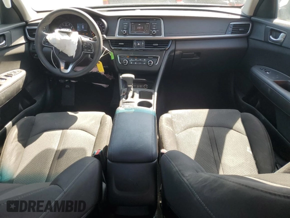 2017 Kia Optima LX with VIN 5XXGT4L38HG148801, listed as a Copart auction lot 59419655 with 57,092 mi miles and Salvage title. Bid and sale history available at DreamBid. Image 8.