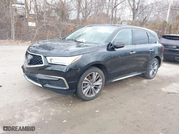 2017 Acura MDX w/Technology Pkg with VIN 5FRYD4H56HB000322, listed as a IAAI auction lot 41732941 with 1 mi miles. Bid and sale history available at carsss.com. Image 2.