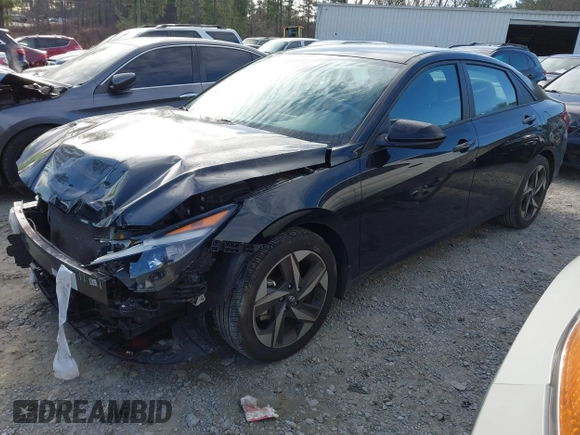 2023 Hyundai Elantra SEL with VIN KMHLS4AG7PU408729, listed as a IAAI auction lot 41735295 with 42,789 mi miles and . Bid and sale history available at DreamBid. Image 2.