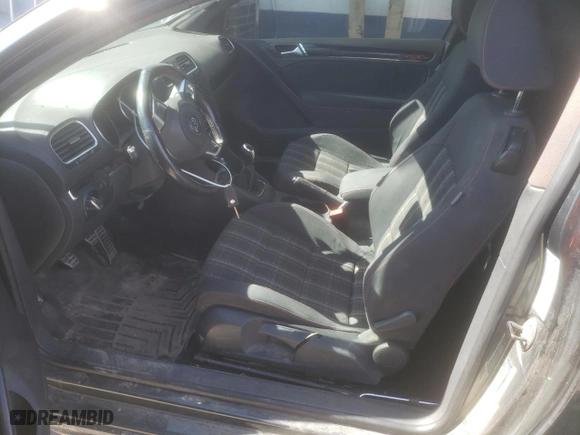 2011 Volkswagen GTI w/Sunroof with VIN WVWEV7AJXBW025463, listed as a Copart auction lot 47198585 with 105,830 mi miles and Salvage Title. Bid and sale history available at carsss.com. Image 7.