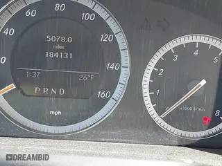 2008 Mercedes-Benz C-Class 3.0L Sport with VIN WDDGF54X38F132654, listed as a IAAI auction lot 41636322 with 184,131 mi miles. Bid and sale history available at carsss.com. Image 7.