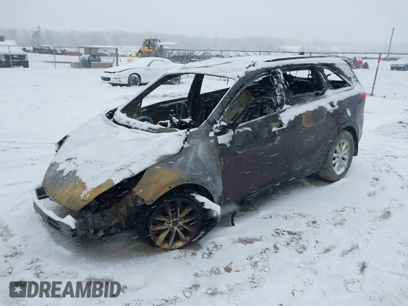 2018 Kia Sorento LX with VIN 5XYPG4A38JG358842, listed as a IAAI auction lot 41248530 with 1 mi miles. Bid and sale history available at carsss.com. Image 6.