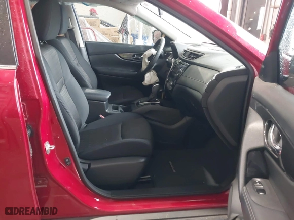 2017 Nissan Rogue S with VIN 5N1AT2MTXHC859159, listed as a IAAI auction lot 41933174 with 62,078 mi miles. Bid and sale history available at carsss.com. Image 5.