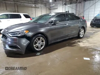 2018 Ford Fusion SE with VIN 3FA6P0HD1JR202477, listed as a Copart auction lot 51457585 with 137,014 mi miles and Clean Title. Bid and sale history available at carsss.com. Image 1.