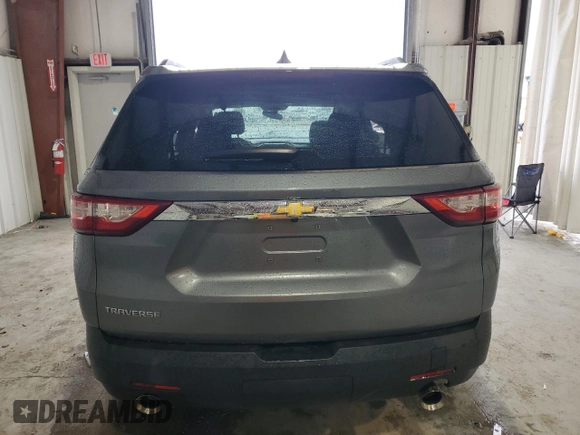 2019 Chevrolet Traverse LT Cloth with VIN 1GNERGKW4KJ313983, listed as a Copart auction lot 58828275 with Not provided miles and Salvage title. Bid and sale history available at DreamBid. Image 6.