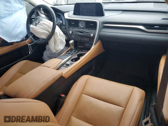 2022 Lexus RX 350 with VIN 2T2HZMDA6NC341012, listed as a Copart auction lot 48052795 with 45,241 mi miles and Salvage Title. Bid and sale history available at DreamBid. Image 8.
