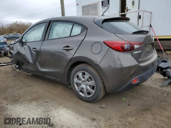2016 Mazda 3 i Sport with VIN JM1BM1J7XG1329257, listed as a Copart auction lot 77995214 with Not Provided miles and Salvage Title. Bid and sale history available at DreamBid. Image 2.