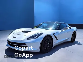 2014 Chevrolet Corvette 2LT with VIN 1G1YC2D77E5108969, listed as a Copart auction lot 48627555 with 37,580 mi miles and Clean Title. Bid and sale history available at carsss.com. Image 2.