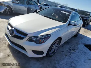 2015 Mercedes-Benz E-Class E 400 with VIN WDDKJ6HBXFF296557, listed as a Copart auction lot 88671295 with 96,275 mi miles and Salvage Title. Bid and sale history available at carsss.com. Image 1.