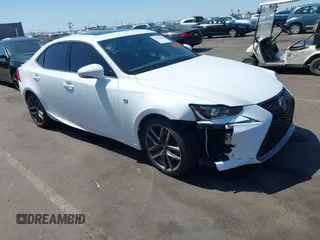 2019 Lexus IS 300 with VIN JTHBA1D2XK5088261, listed as a IAAI auction lot 42379854 with 84,187 mi miles and . Bid and sale history available at DreamBid. Image 1.