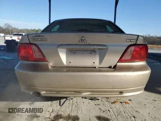 2002 Mitsubishi Galant ES with VIN 4A3AA46G72E105117, listed as a Copart auction lot 43529085 with 69,285 mi miles and Salvage Title. Bid and sale history available at carsss.com. Image 6.