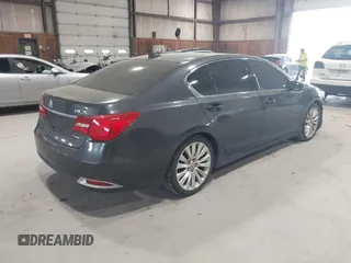 2014 Acura RLX Tech Pkg with VIN JH4KC1F5XEC000262, listed as a IAAI auction lot 42140494 with 193,669 mi miles. Bid and sale history available at carsss.com. Image 4.