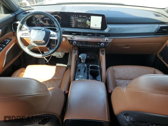 2024 Kia Telluride SX Prestige X-Pro with VIN 5XYP5DGC3RG489850, listed as a Copart auction lot 51286015 with 15,001 mi miles and Salvage title. Bid and sale history available at DreamBid. Image 8.