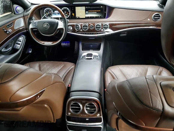2016 Mercedes-Benz S with VIN WDDUX7GB0GA149841, listed as a Copart auction lot 46060465 with 78,810 mi miles and Salvage Title. Bid and sale history available at DreamBid. Image 8.