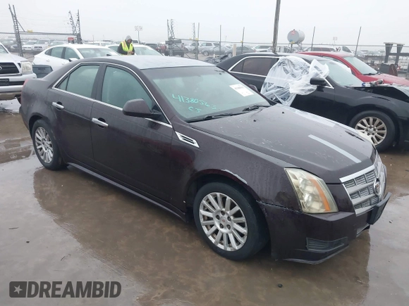 2010 Cadillac CTS Luxury with VIN 1G6DE5EG7A0123935, listed as a IAAI auction lot 41380563 with 182,671 mi miles. Bid and sale history available at carsss.com. Image 1.
