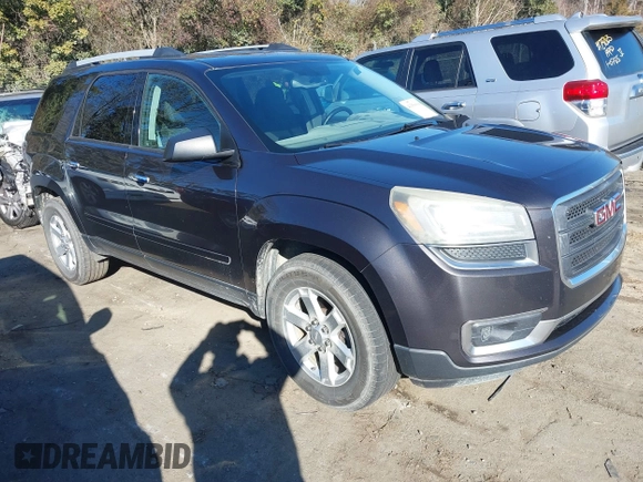 2016 GMC Acadia SLE with VIN 1GKKRPKD5GJ210819, listed as a IAAI auction lot 41350694 with 214,583 mi miles. Bid and sale history available at carsss.com. Image 1.