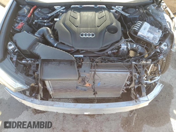 2024 Audi A6 Prestige with VIN WAUM2BF23RN054583, listed as a Copart auction lot 76031524 with 1,108 mi miles and Salvage Title. Bid and sale history available at carsss.com. Image 11.