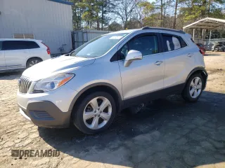 2015 Buick Encore with VIN KL4CJASB4FB270516, listed as a Copart auction lot 48412315 with 98,460 mi miles and Salvage Title. Bid and sale history available at carsss.com. Image 1.