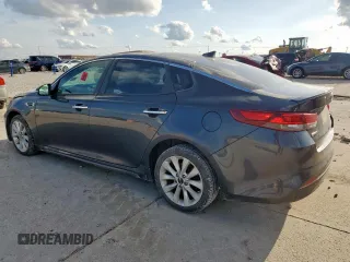 2018 Kia Optima S with VIN 5XXGT4L34JG208532, listed as a Copart auction lot 58632625 with 141,799 mi miles and Salvage title. Bid and sale history available at DreamBid. Image 2.