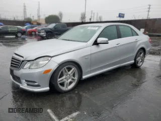 2012 Mercedes-Benz E E 350 Luxury with VIN WDDHF5KB6CA634785, listed as a Copart auction lot 48057615 with 80,348 mi miles and Salvage Title. Bid and sale history available at carsss.com. Image 1.