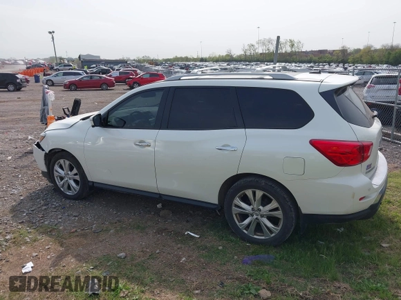 2018 Nissan Pathfinder SL with VIN 5N1DR2MN0JC613806, listed as a IAAI auction lot 42029933 with 148,939 mi miles and . Bid and sale history available at DreamBid. Image 15.