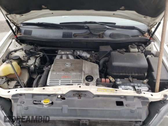 2000 Lexus RX 300 z VIN JT6GF10U3Y0062761, wystawiony jako Copart lot #44602235 z przebiegiem 234 749 mil mil oraz Szkoda całkowita • Salvage title. Historia ofert i sprzedaży dostępna na DreamBid. Obrazek 14.