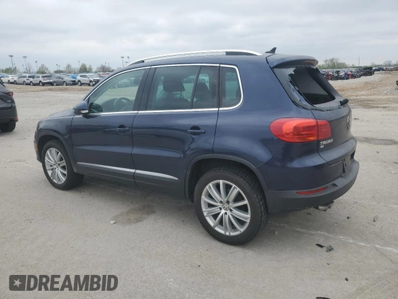 2016 Volkswagen Tiguan S z VIN WVGAV7AX4GW512535, wystawiony jako Copart lot #52570585 z przebiegiem 161 559 mil mil oraz Szkoda całkowita • Salvage title. Historia ofert i sprzedaży dostępna na DreamBid. Obrazek 2.