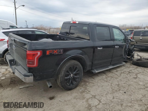 2017 Ford F-150 XL with VIN 1FTEW1EF0HFA02220, listed as a Copart auction lot 47281995 with 89,701 mi miles and Non repairable. Bid and sale history available at DreamBid. Image 3.