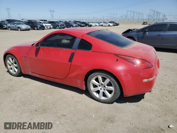 2003 Nissan 350Z Enthusiast with VIN JN1AZ34D63T119721, listed as a Copart auction lot 54730245 with 171,342 mi miles and Salvage Title. Bid and sale history available at carsss.com. Image 2.