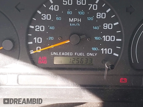 1998 Nissan Frontier XE with VIN 1N6DD26S5WC366647, listed as a IAAI auction lot 41833252 with 125,633 mi miles and . Bid and sale history available at DreamBid. Image 15.
