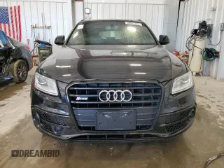 2015 Audi SQ5 Prestige with VIN WA1VGAFP0FA100317, listed as a Copart auction lot 59912374 with 59,558 mi miles and Salvage Title. Bid and sale history available at carsss.com. Image 5.