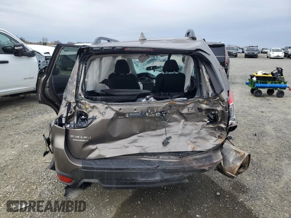 2020 Subaru Forester Premium with VIN JF2SKAJCXLH430532, listed as a Copart auction lot 45912835 with 0 mi miles and Non Repairable. Bid and sale history available at carsss.com. Image 6.
