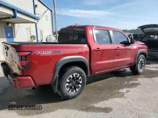 2022 Nissan Frontier S with VIN 1N6ED1EKXNN617813, listed as a Copart auction lot 68093124 with 60,994 mi miles and Salvage Title. Bid and sale history available at carsss.com. Image 3.