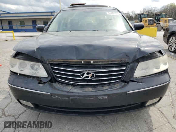 2006 Hyundai Azera SE with VIN KMHFC46F06A131819, listed as a Copart auction lot 51696375 with 126,788 mi miles and Clean Title. Bid and sale history available at DreamBid. Image 5.