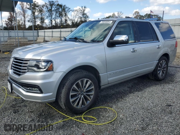 2017 Lincoln Navigator Select z VIN 5LMJJ2HT3HEL08377, wystawiony jako Copart lot #78958064 z przebiegiem 117 470 mil mil oraz Szkoda całkowita • Salvage title. Historia ofert i sprzedaży dostępna na DreamBid. Obrazek 1.