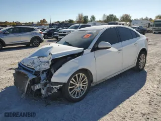 2014 Chevrolet Cruze ECO with VIN 1G1PH5SB1E7482889, listed as a Copart auction lot 77111924 with 0 mi miles and Salvage Title. Bid and sale history available at carsss.com. Image 1.