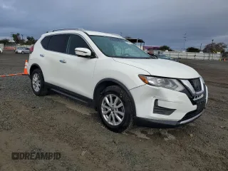 2017 Nissan Rogue SV with VIN 5N1AT2MT1HC875914, listed as a Copart auction lot 48263925 with 80,874 mi miles and Salvage Title. Bid and sale history available at carsss.com. Image 4.