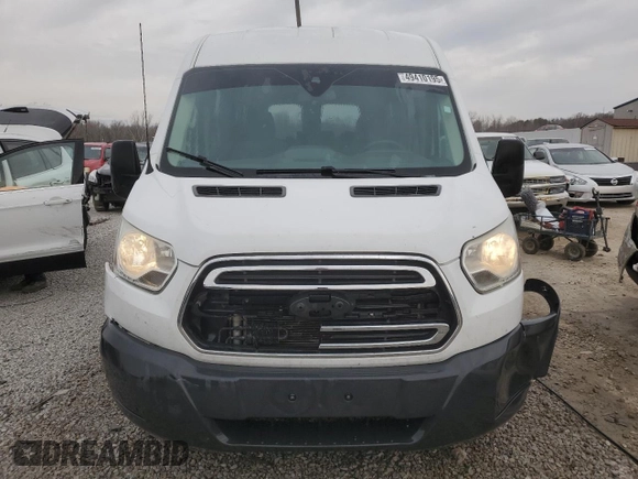 2015 Ford Transit XL with VIN 1FBAX2CM6FKA75622, listed as a Copart auction lot 49410195 with 373,295 mi miles and Salvage title. Bid and sale history available at DreamBid. Image 5.