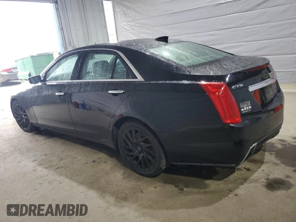 2018 Cadillac CTS Luxury AWD with VIN 1G6AX5SX3J0107605, listed as a Copart auction lot 55756235 with 113,375 mi miles and Salvage title. Bid and sale history available at DreamBid. Image 2.