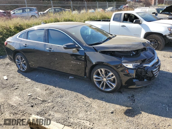 2022 Chevrolet Malibu Premier with VIN 1G1ZE5SX1NF209034, listed as a Copart auction lot 78786664 with 38,640 mi miles and Salvage Title. Bid and sale history available at DreamBid. Image 4.