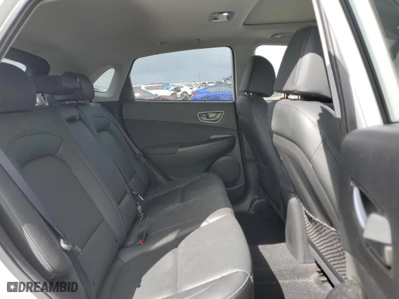 2021 Hyundai Kona Electric Ultimate with VIN KM8K53AG6MU128275, listed as a Copart auction lot 46831303 with 4,688 mi miles. Bid and sale history available at carsss.com. Image 10.