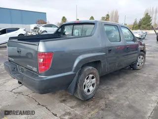 2011 Honda Ridgeline RT with VIN 5FPYK1F27BB453796, listed as a IAAI auction lot 41126251 with 122,746 mi miles. Bid and sale history available at carsss.com. Image 4.