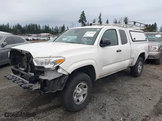 2021 Toyota Tacoma 2WD SR with VIN 3TYRX5GN2MT029332, listed as a IAAI auction lot 41578969 with 41,745 mi miles. Bid and sale history available at carsss.com. Image 18.